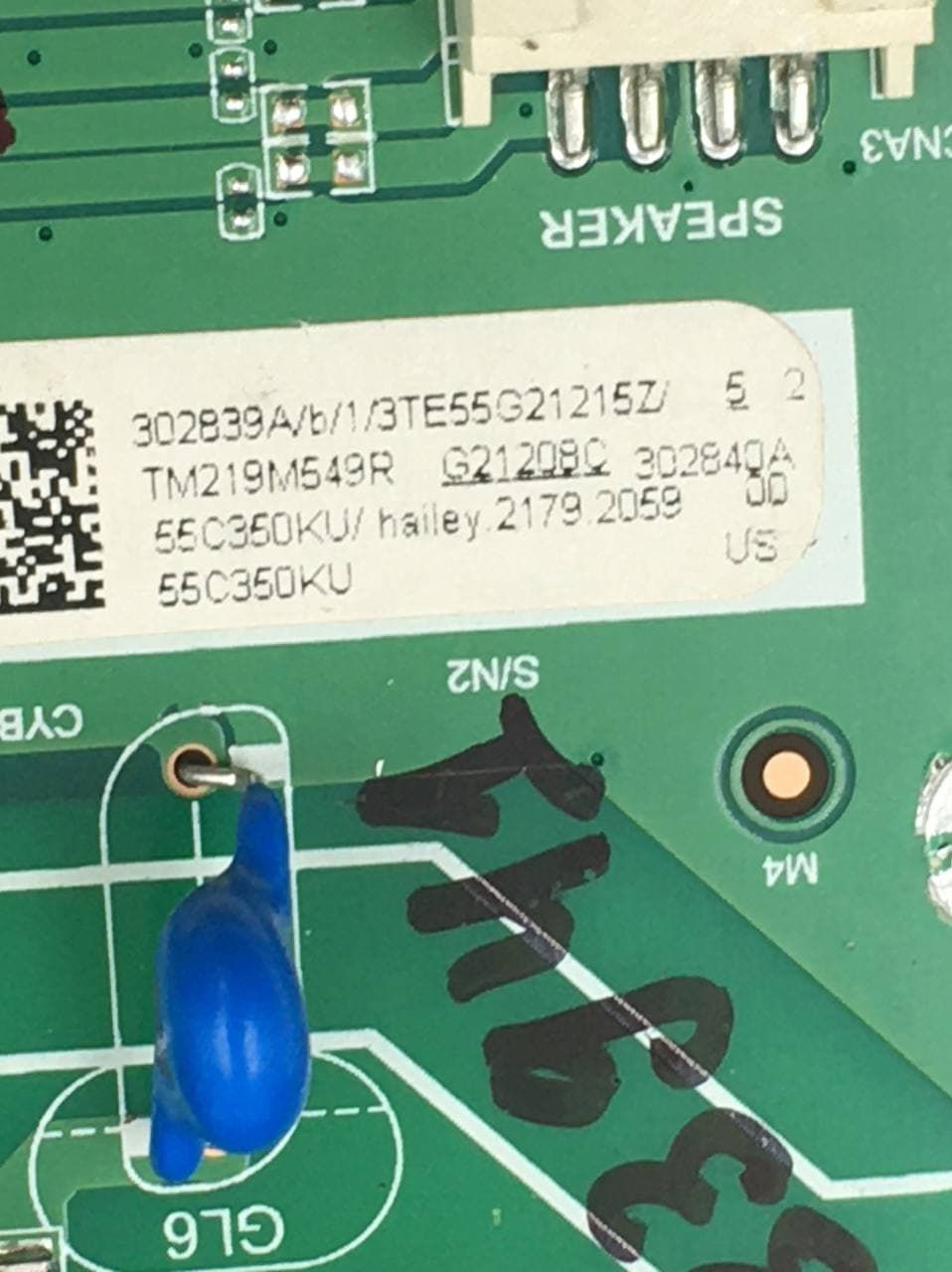 Thumbnail: 291658 291204 291203 Main Board/Power Supply 55A511FUT TPD.MT9612.PB751 55C350KU