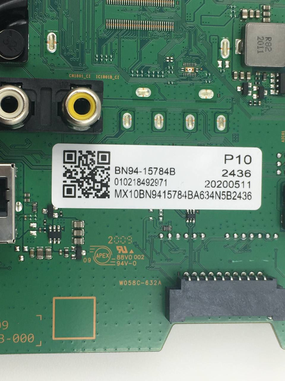 Thumbnail: BN94-15784B BN97-16597X BN41-02756B Main board Samsung QN55Q60TAFXZA