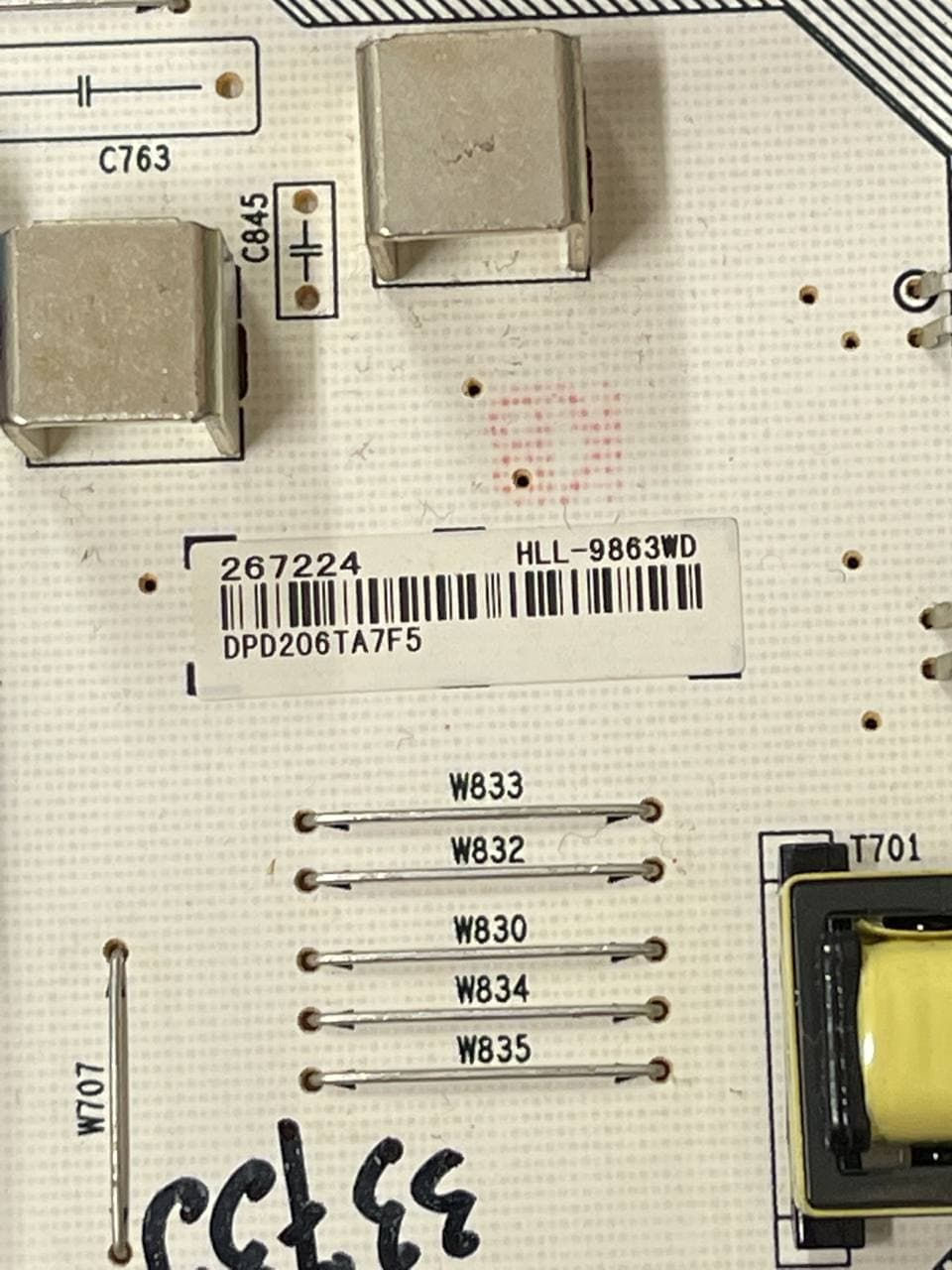 Thumbnail: 267224 RSAG7.820.9863/R0H HLL-9863WD POWER SUPPLY HISENSE 75H6570G