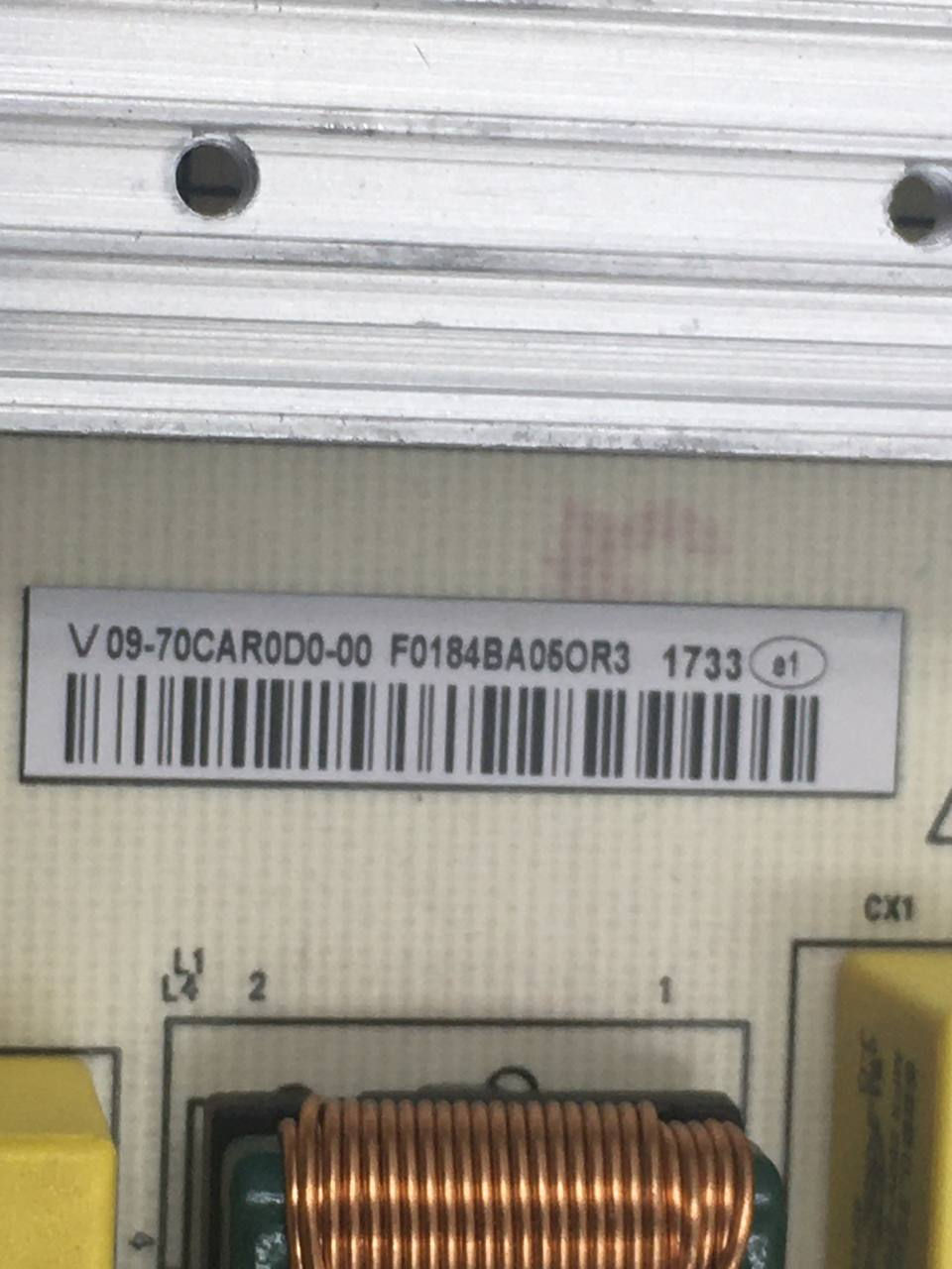Thumbnail: 1P-1171X00-1013 09-70CAR0D0-00 Vizio Power Board E70-E3