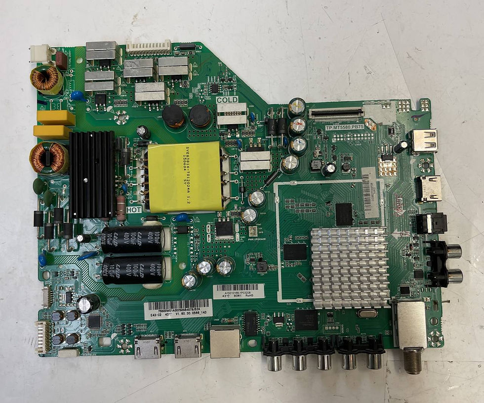 791.00W10.A001 791.00W10.A007 TP.MT5580.PB75 Main Board / Power Supply E43-C2