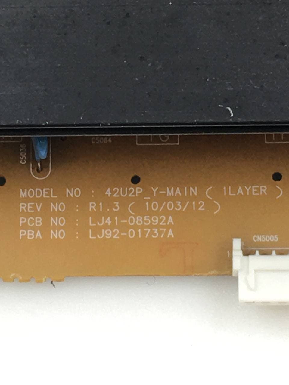 Thumbnail: BN96-13069A Y-Main Board LJ92-01737A LJ92-01737B PN42C430A1D PN42C430A1DXZA