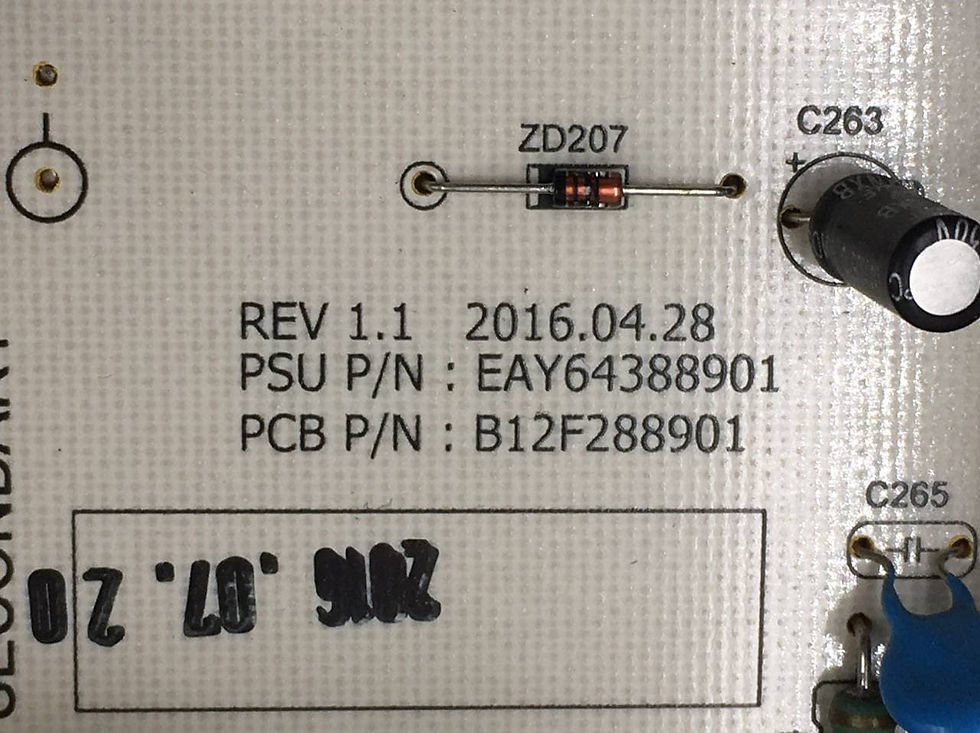 Thumbnail: EAY64388901 LGP65B-16OP B12F288901 Power Supply OLED65B6P OLED6BP-U