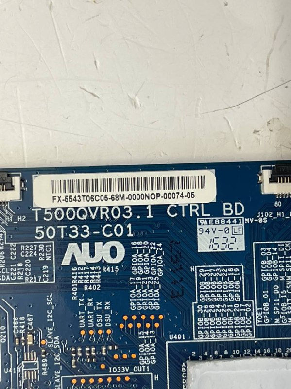 Thumbnail: 1-897-016-11  55.43T06.C05 T500QVR03.1 50T33-C01 T-Con Sony XBR-43X800D