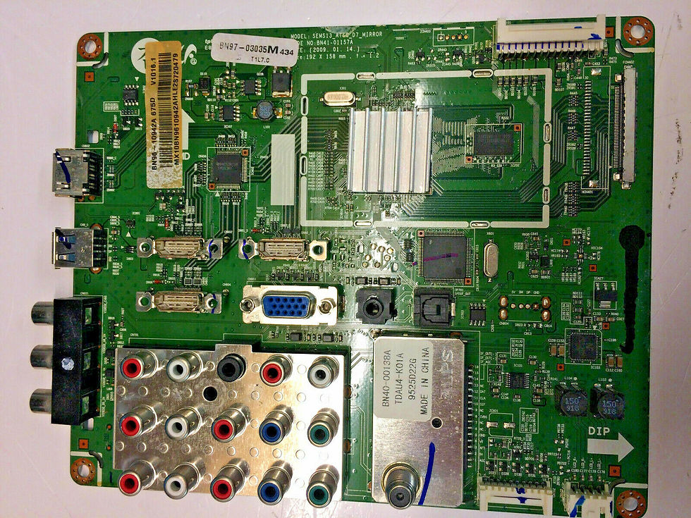 BN96-10942A Main Board Samsung BN41-01157A BN97-03035M