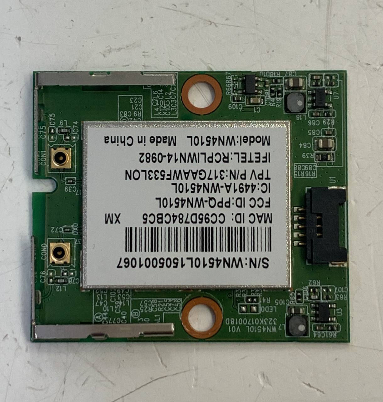317GAAWF533LON WI-FI CARD WN4510L VIZIO D40U-D1 M50-C1 M43-C1 M65-C1 D55U-D1