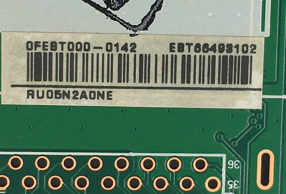 Thumbnail: EBT66493102 EAX69083603(1.0) Main Board LG 65NAN081ANA.BUSFLOR