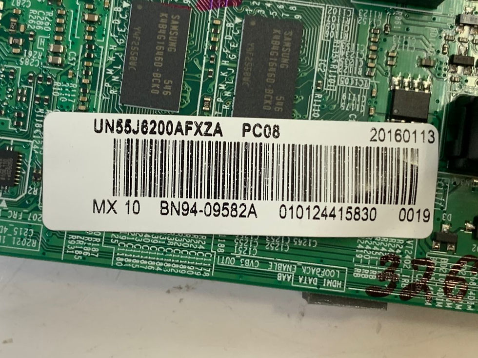 Thumbnail: BN94-09582A BN97-09756Z BN41-02245A Main Board Samsung UN55J6200AFXZA