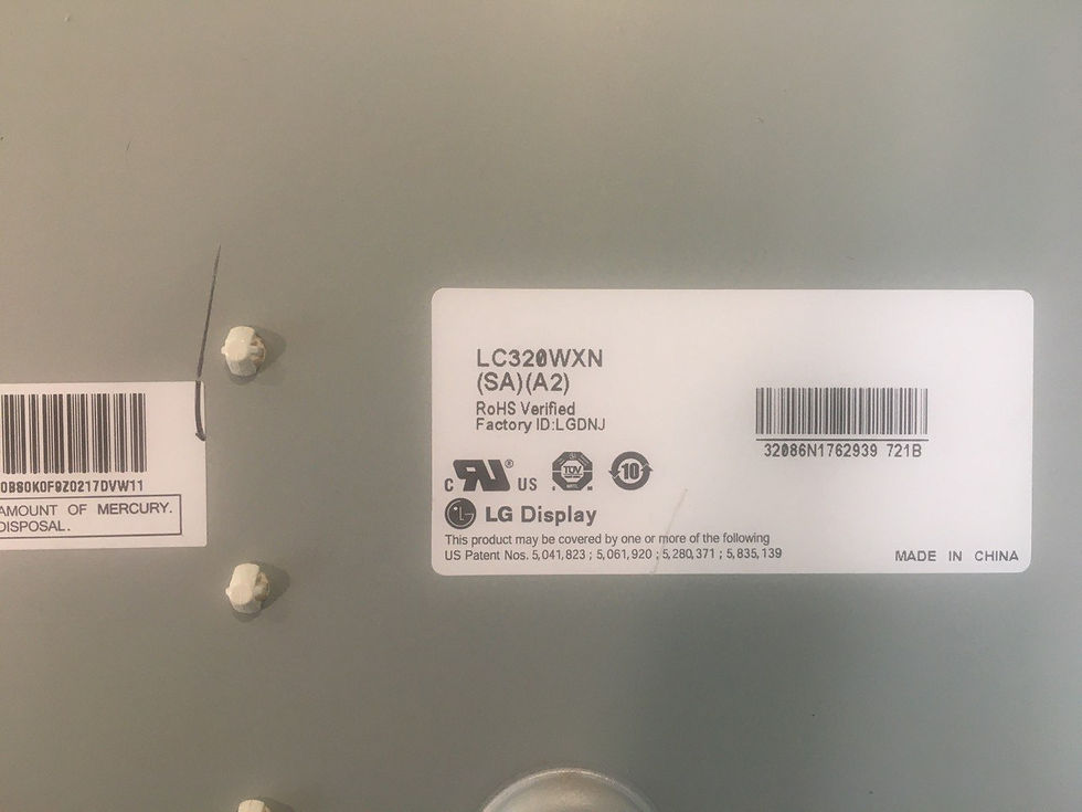 Thumbnail: LCD Panel LC320WXN-SAA2 LC320WXN(SA)(A2) for LG 32LC5DC-UA 32LG30-UD 32LG3000-ZA