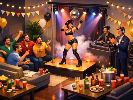Bachelor Party Lap Dance Rules at Home