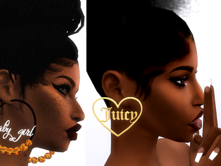 Juicy Earrings/Baby Girl Earrings