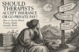Should therapists accept insurance or go private pay?