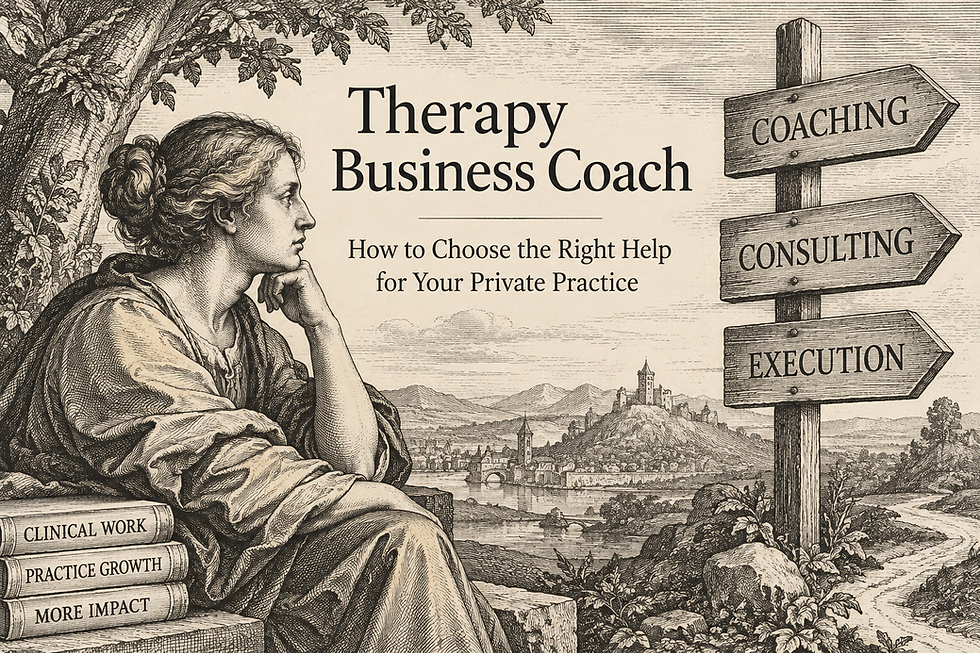 how to choose the right help for your private practice