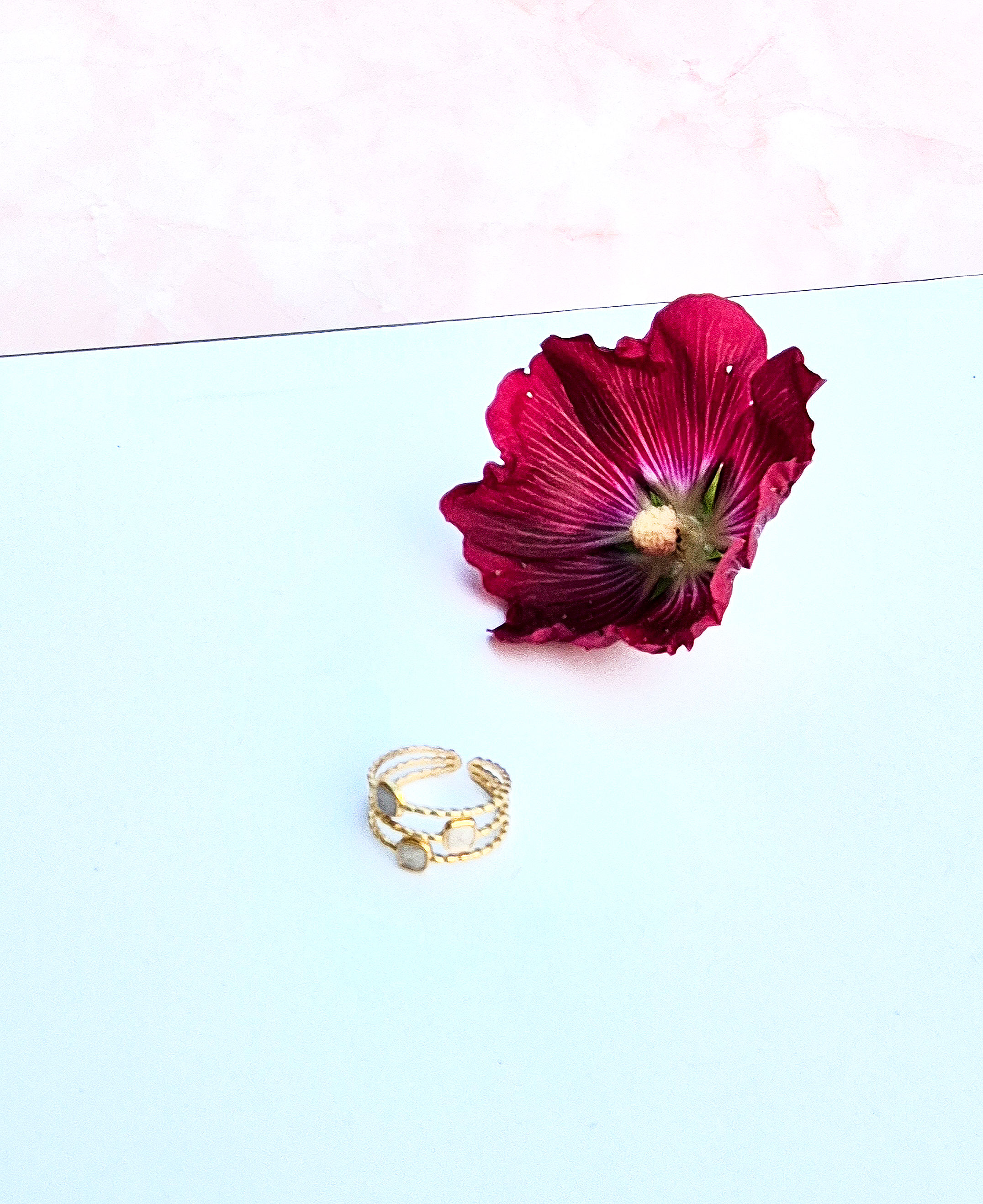 Bague TRIO NACRE
