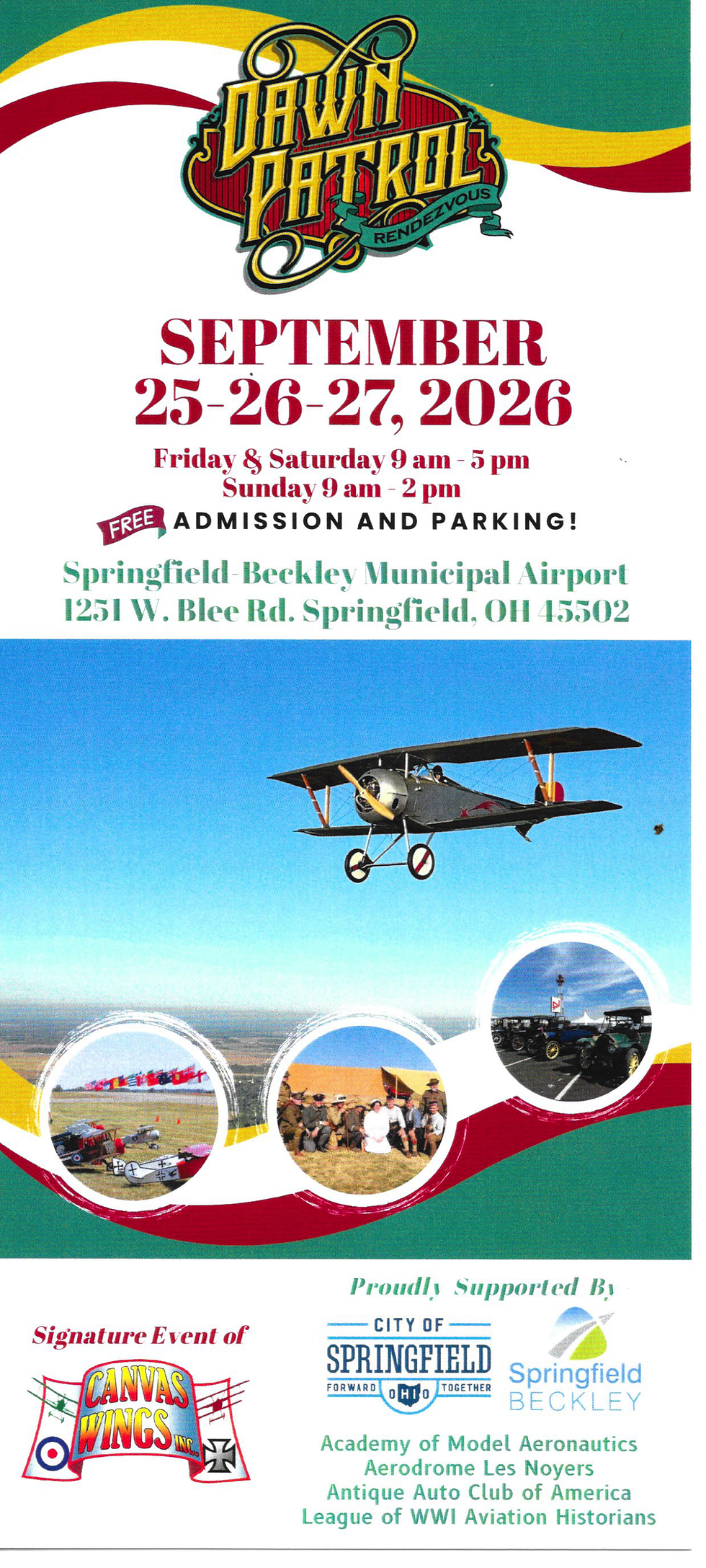 Dawn Patrol Rendezvous - Sept. 25-27, 2026