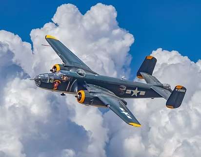B-25 Champaign Gal Rides