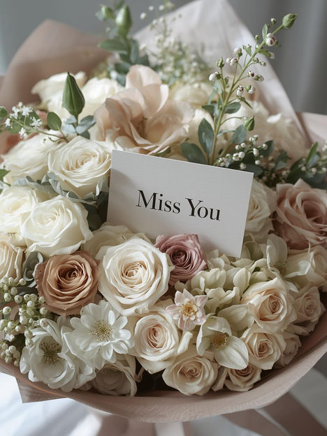 Miss You Petal Flower Shop