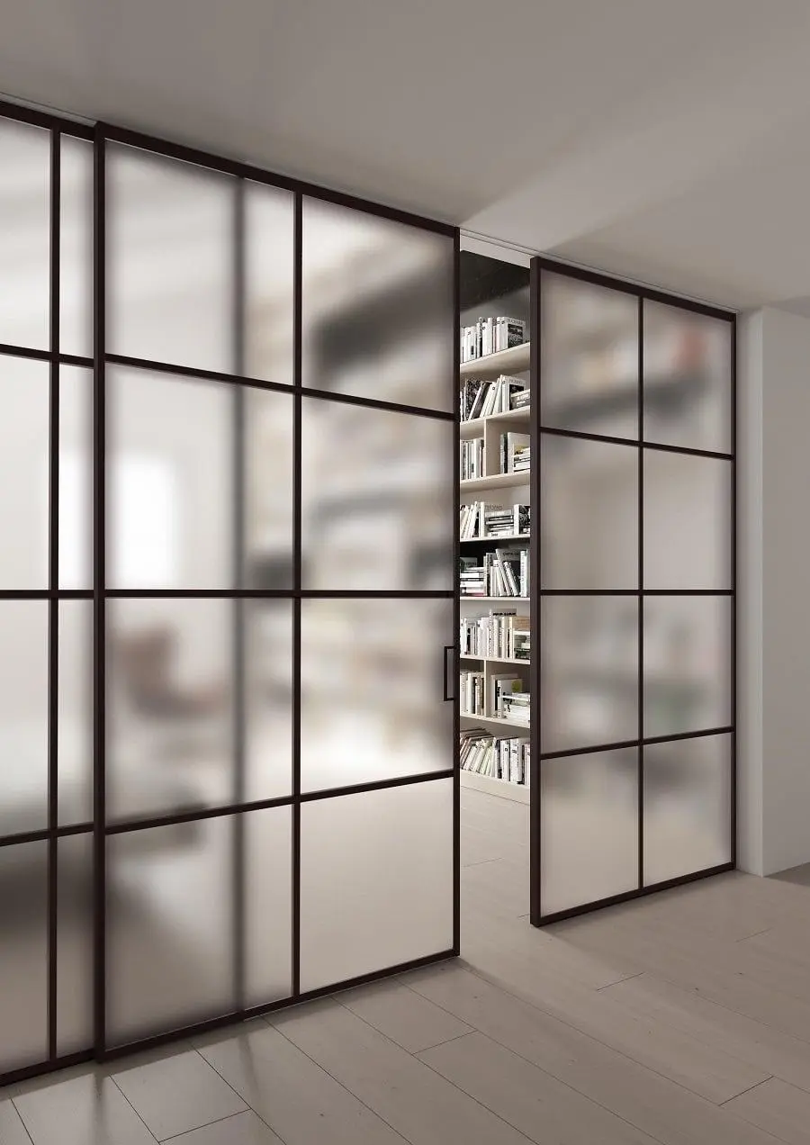 clear tempered glass or frosted