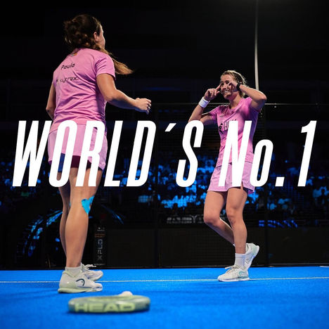 Ari y Paula no dejan que nadie se acerque al Nº1