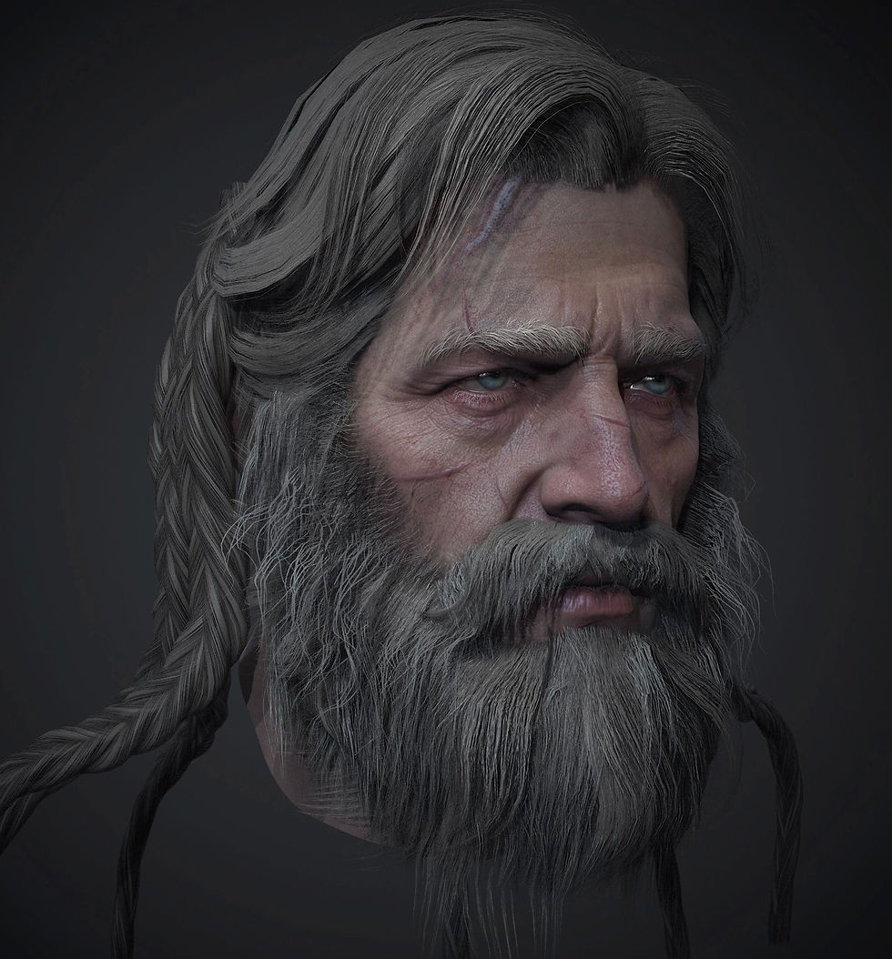 Создать волосы в Збраш