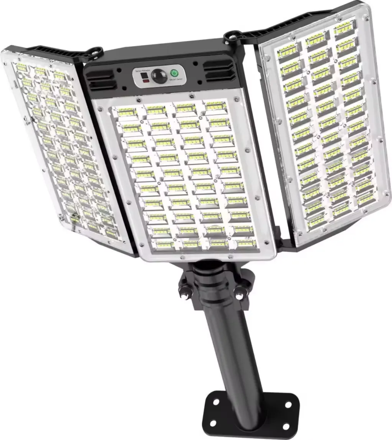1200w Solar Street Light w Motion Sensor w Remote Control (perfect for dumsor)