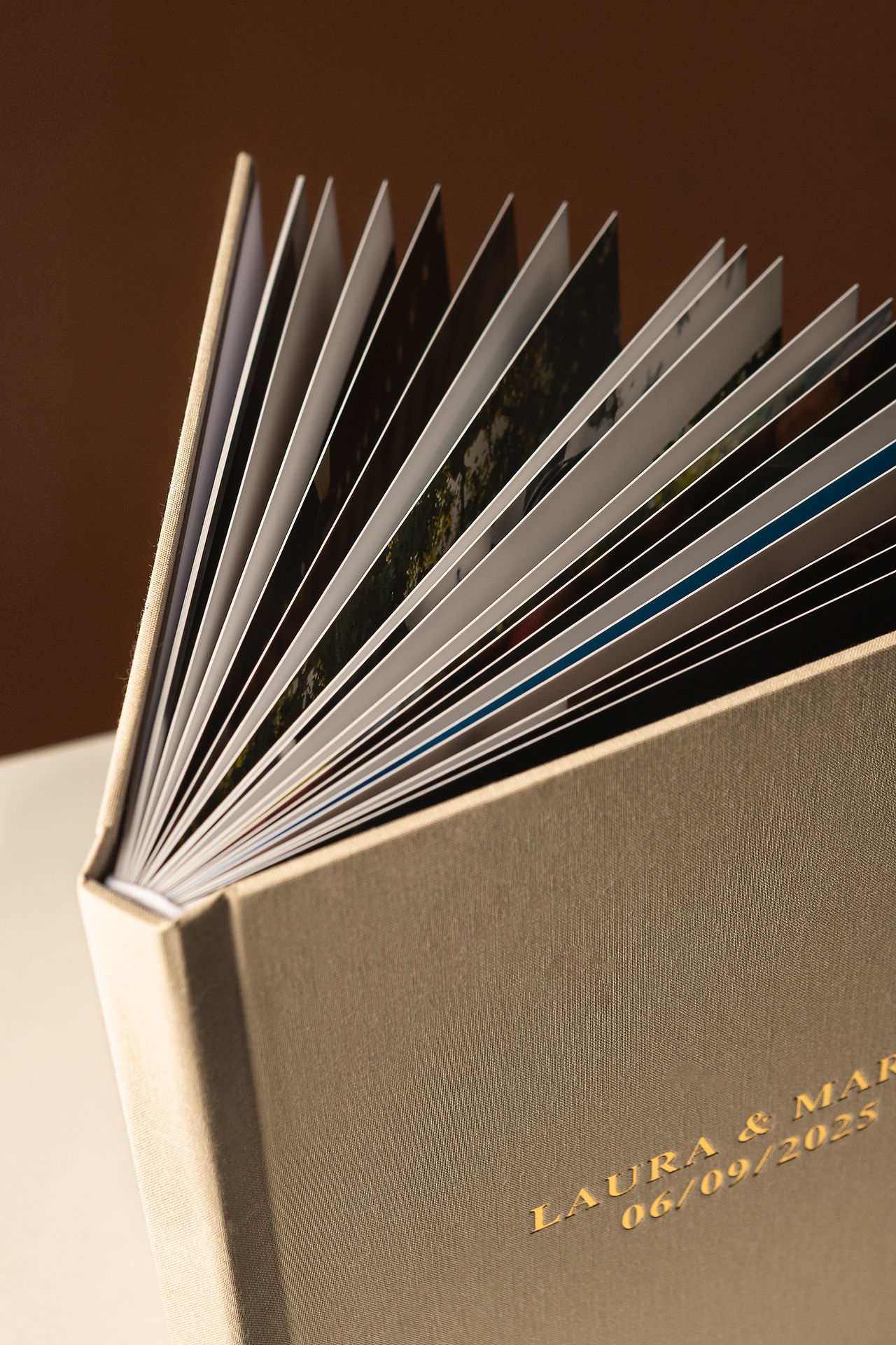 álbum de boda personalizado profesional y elegante