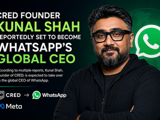 CRED Founder Kunal Shah to Lead WhatsApp Globally in Major Meta Leadership Move