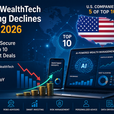 Global WealthTech Funding Declines in Q2 2026, but U.S. Firms Dominate Top Investment Deals