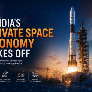 India’s Private Space Economy Takes Off: Startups, Investment and New Launch Infrastructure Drive a New Era