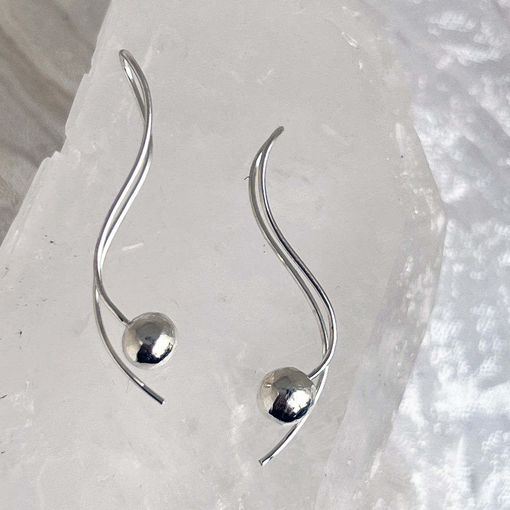 Silver S Sweeties earrings