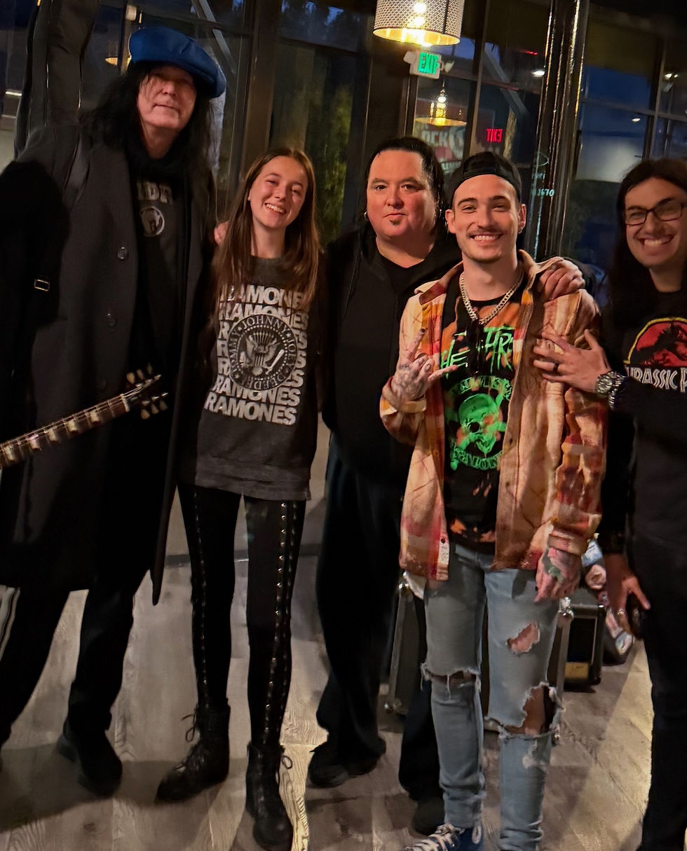 Leila with Faster Pussycat