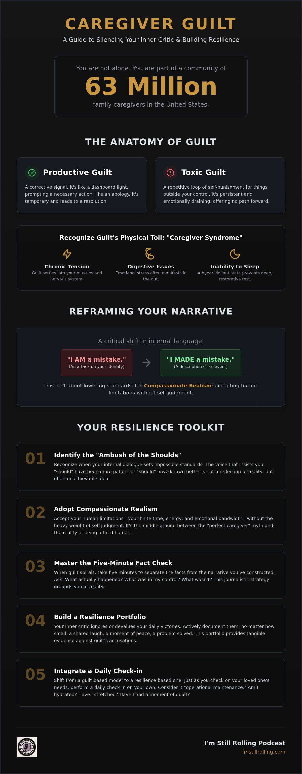 Caregiver guilt and how to cope
