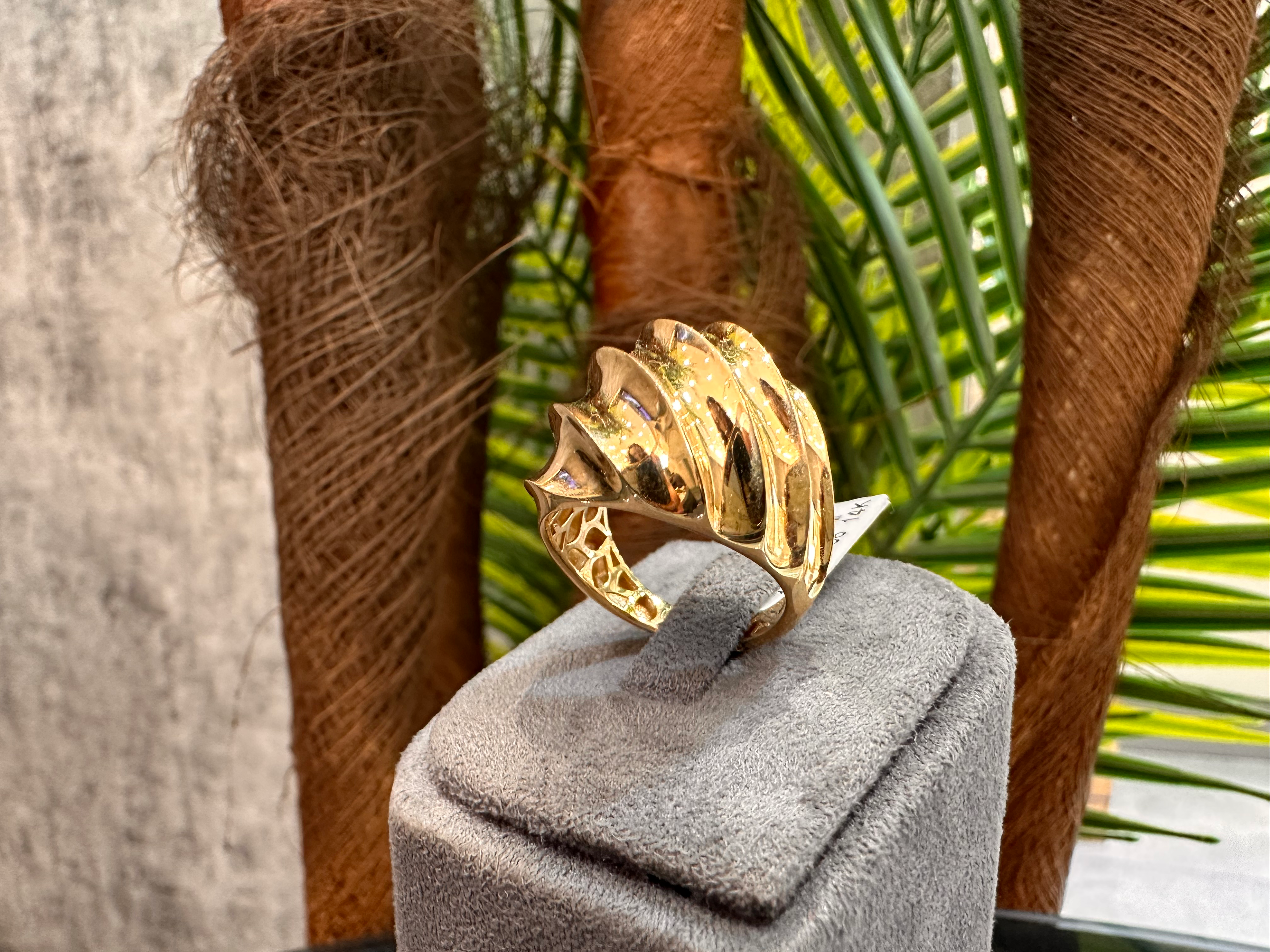 Sierra – Dalga Formlu Altın Yüzük