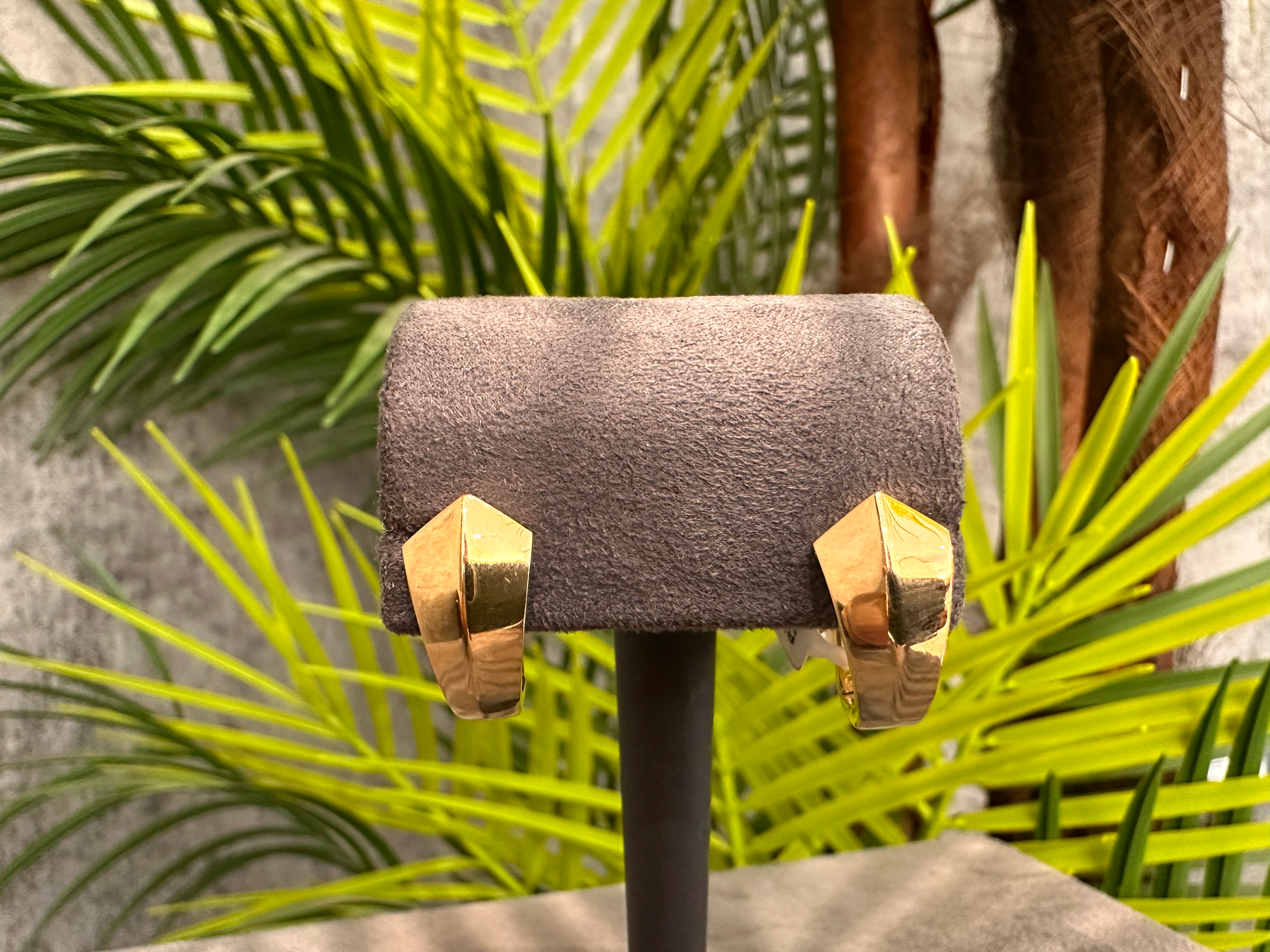 Forma Scala – 14 Ayar Altın Geometrik Formlu Küpe