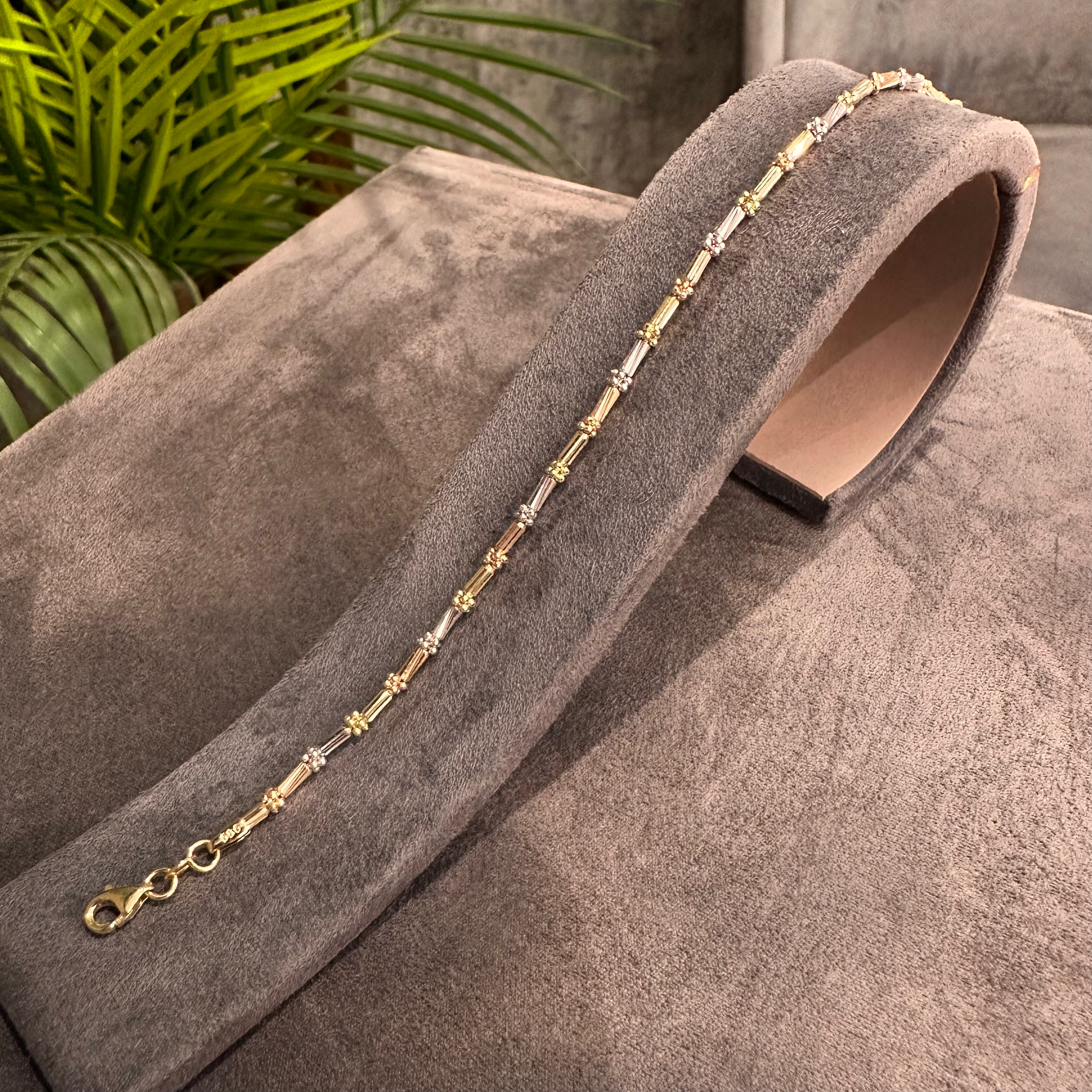 Lina – Üç Renkli Silindir Form Bileklik