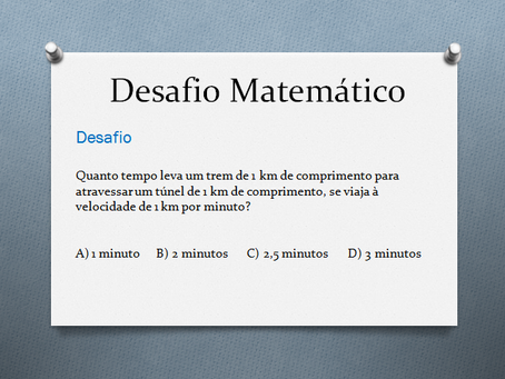 Desafios Matemáticos do 2º Ciclo