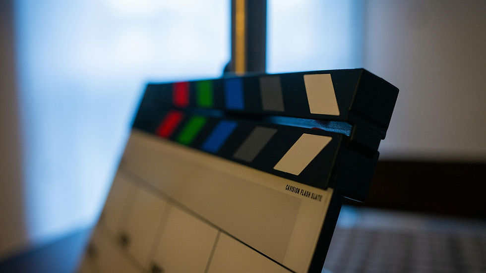 What is a feature film, clapperboard