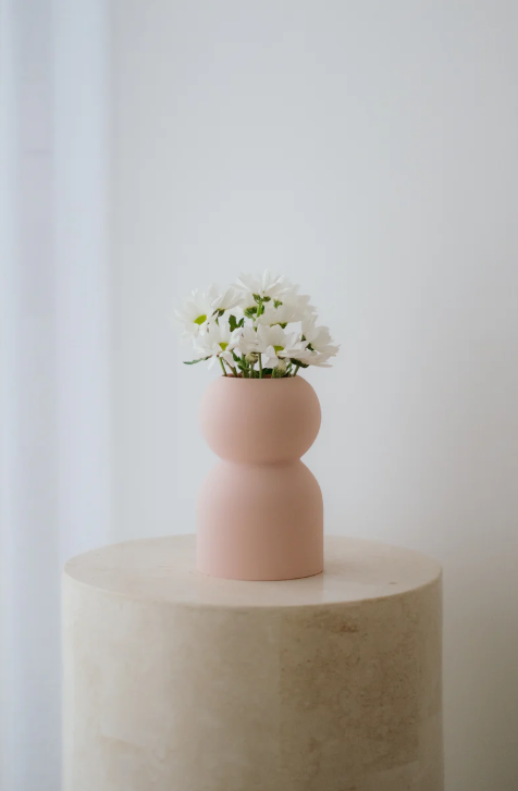 Printing Potters - Lilah Vase - Dusky Pink