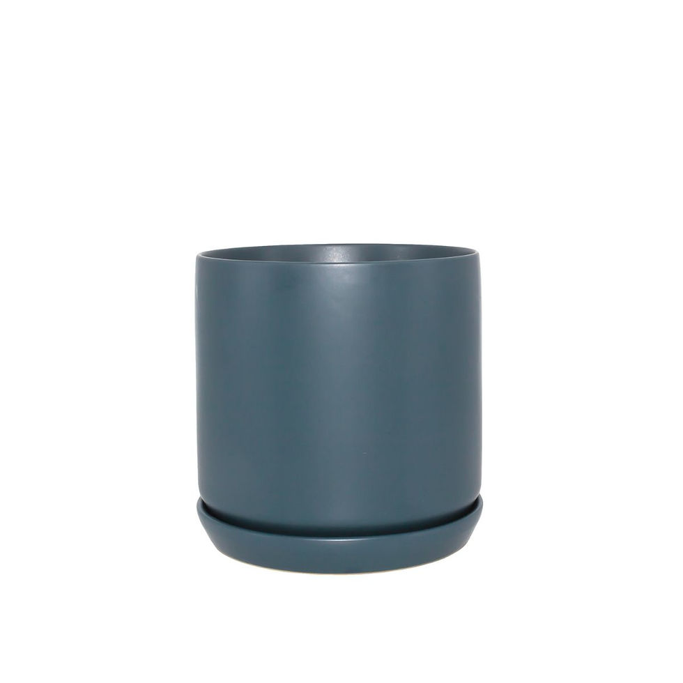 Thumbnail: Potted - Olso Planter Navy - Various Sizes