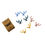 Thumbnail: Premium Quality Wall Hanger Adhesive Hook (Set of 4)