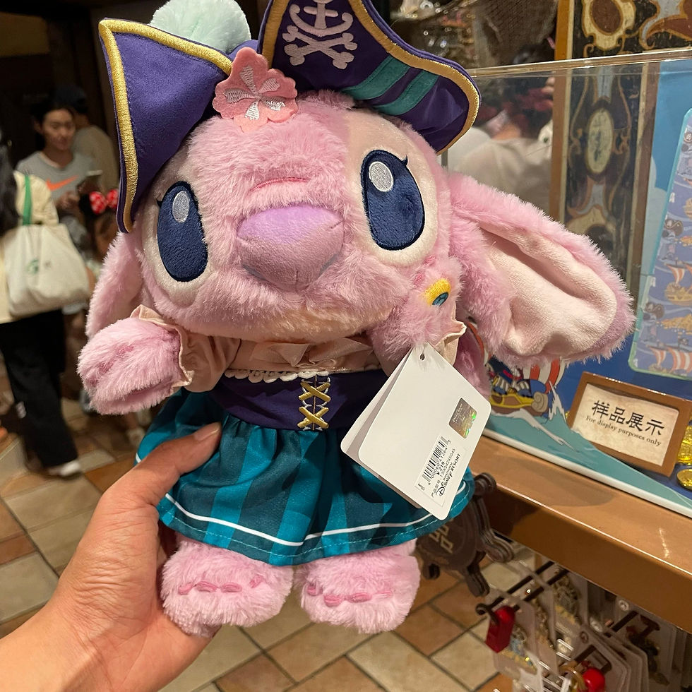 縮圖：Stitch & Angel 海盜版公仔