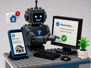Robot answers client's requests