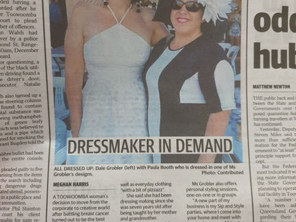 I'm in the papers!