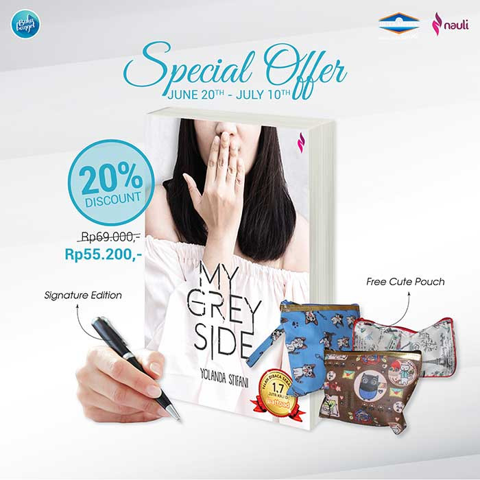 Thumbnail: My Grey Side + Pouch + Signature