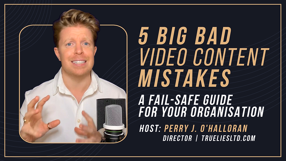 5 BIG BAD Video Production Mistakes (And How to Avoid Them)