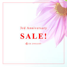 EN JEWELLERY 3周年記念!スペシャルセールスタート!