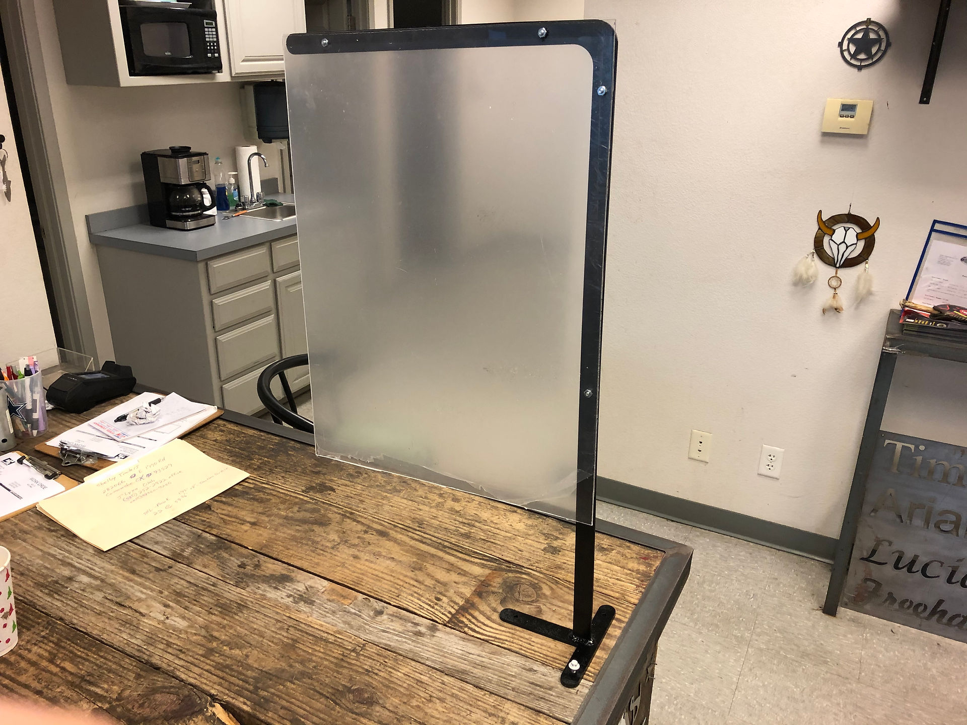 Sneeze Guard Prototype
