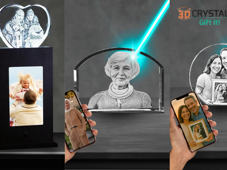 3D Crystal Launches Stunning 3D Glass Picture Collection