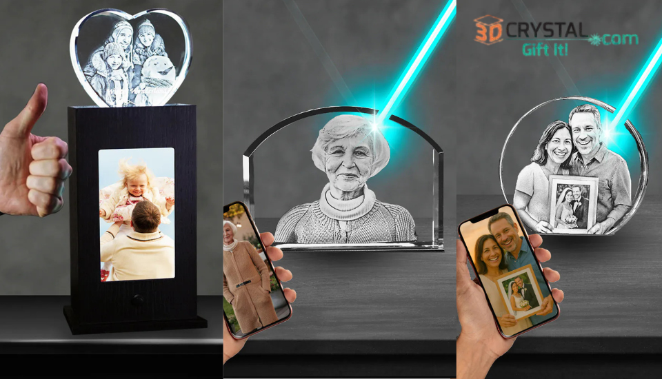 3D Crystal Launches Stunning 3D Glass Picture Collection