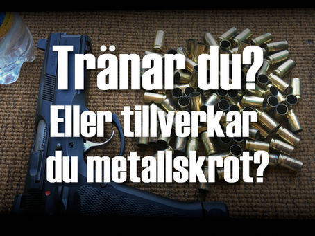 Tillverkar du metallskrot på träningen?
